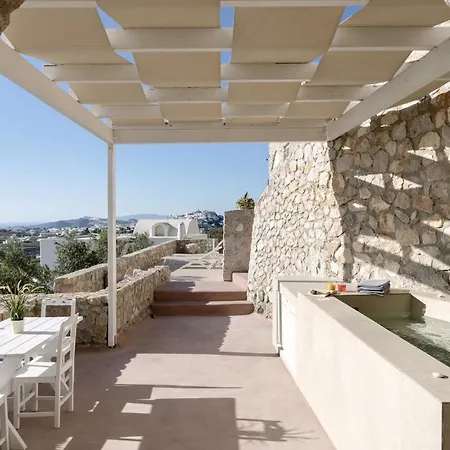 Apartamento One Bdr For 4-sea View-hot Tub-parking Pyrgos Kallistis
